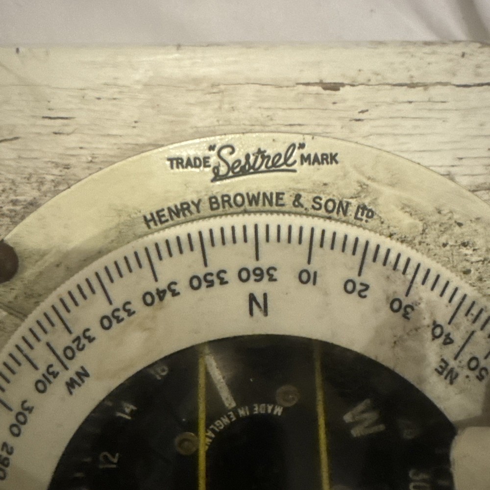 Vintage Henry Browne & Son Ltd , Sestrel Barking Navigation Compass
