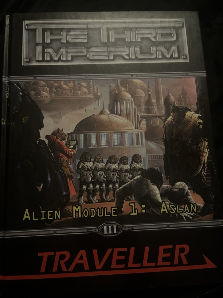 Traveller Alien Module Aslan #1  Hardcover
