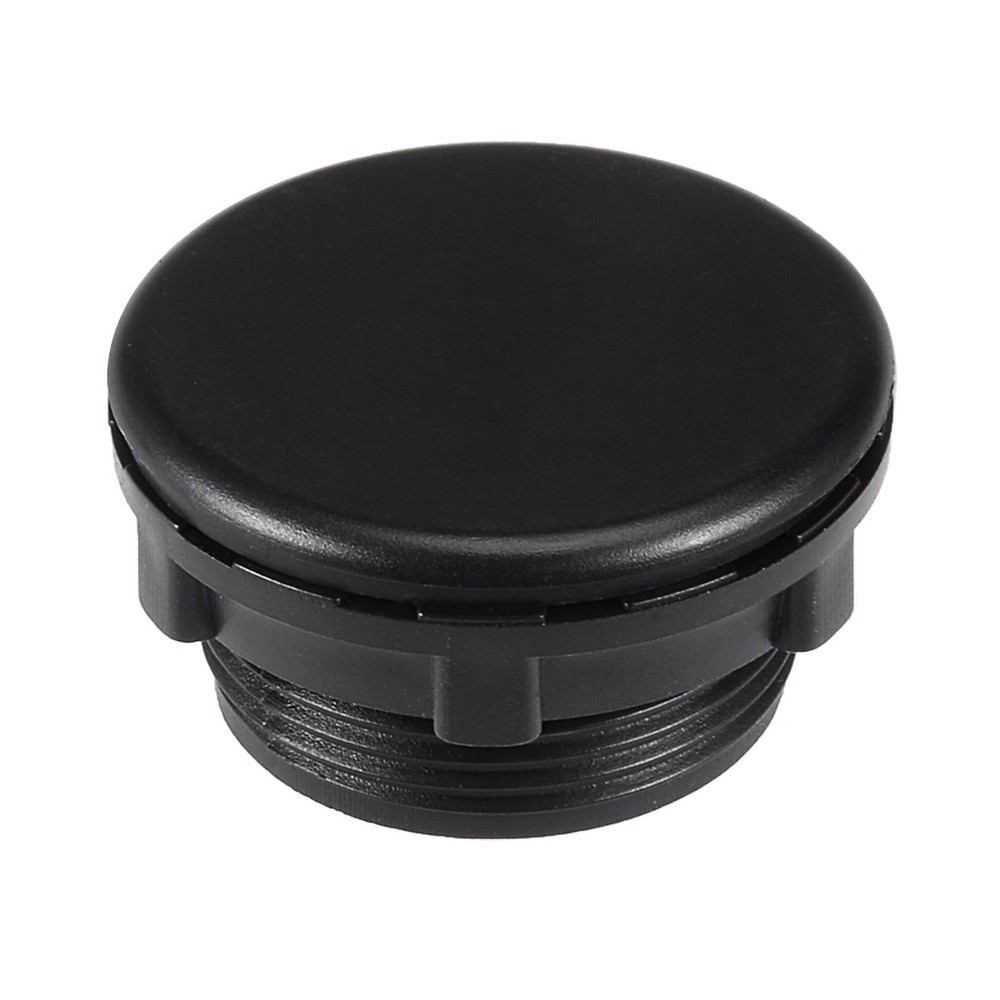 12 Pack 30mm Black Plastic Push Button Switch Hole Panel Plugs