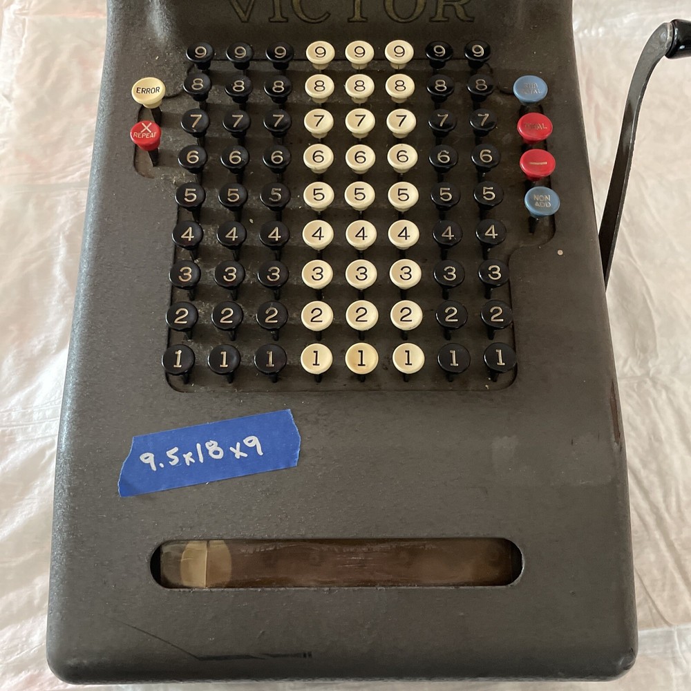 ********* Antique Victor Adding Machine  approx 1920s 