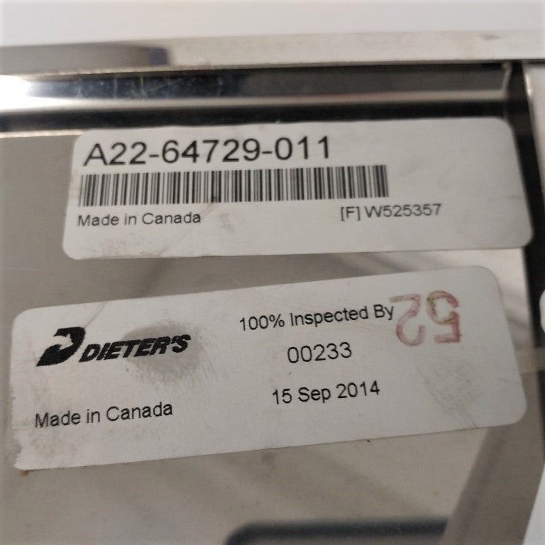 Freightliner Valance Sleeper Panel w/ Light - P/N 22-64729-060