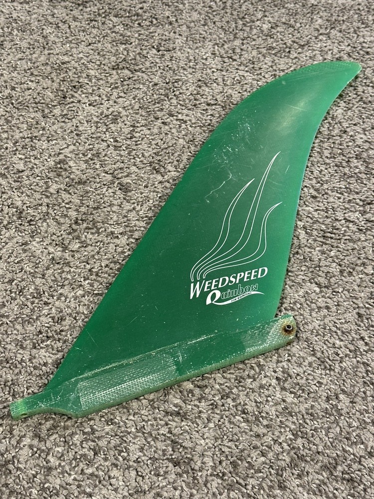 Windsurfing Fin Rainbow Weedspeed Green