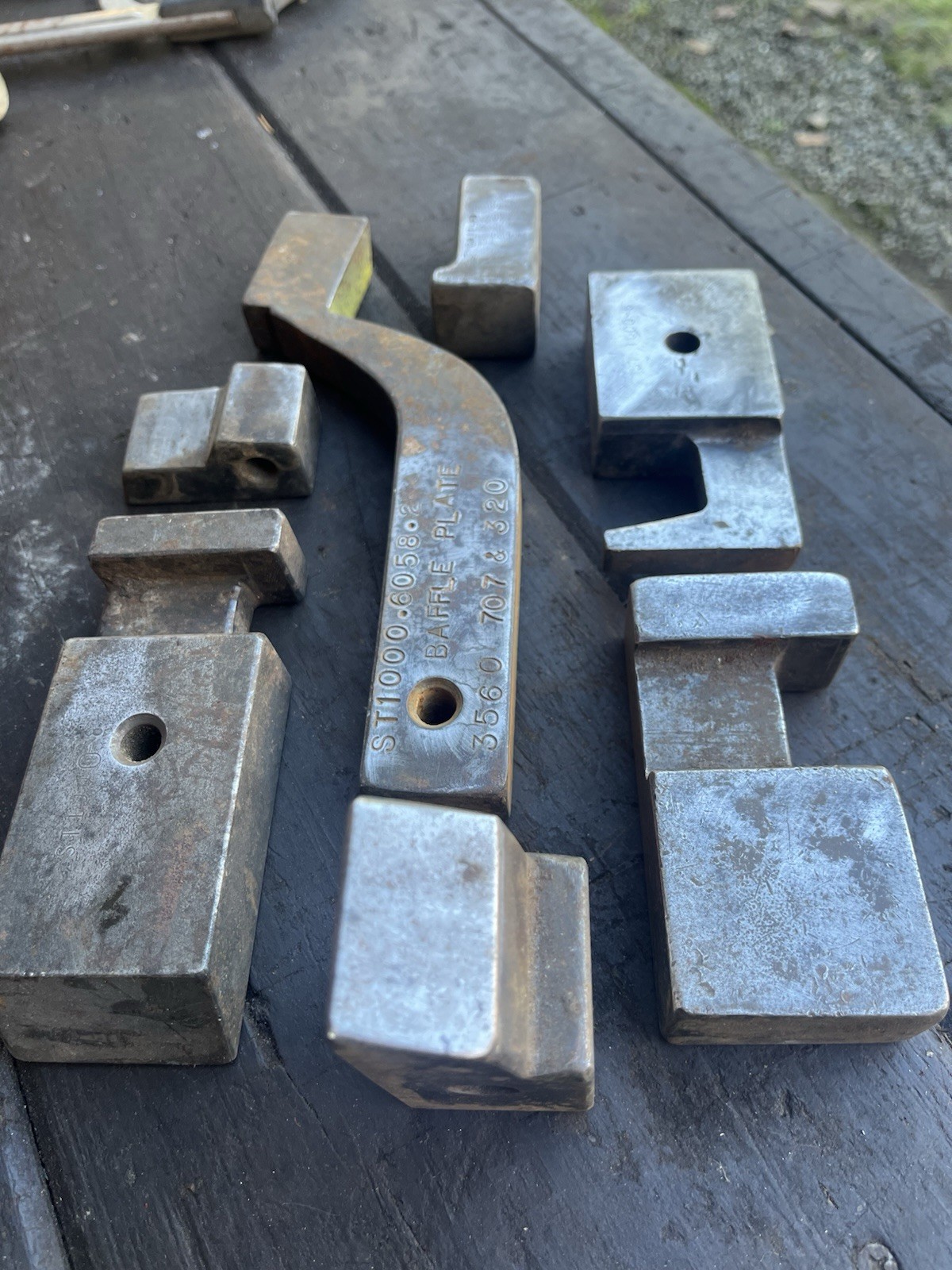 Group Of ST100 Aircraft Bucking Bars Etc