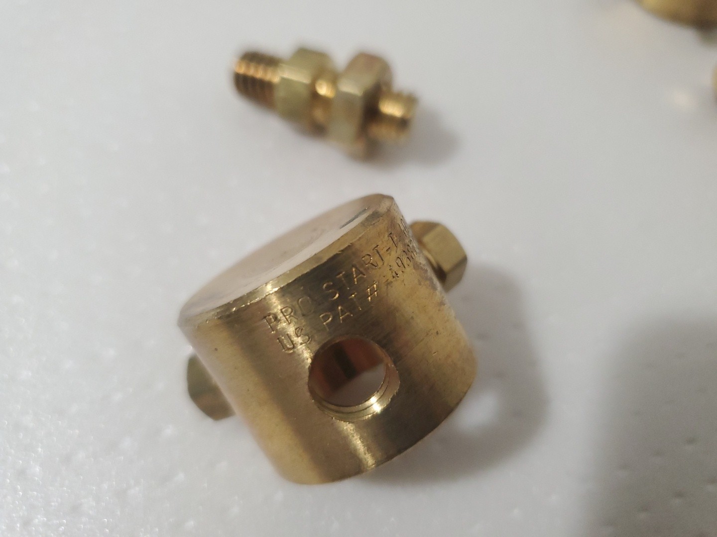 Pro Start T-400 Non-Corrosive Brass Battery Post Connector with Grease Fitting