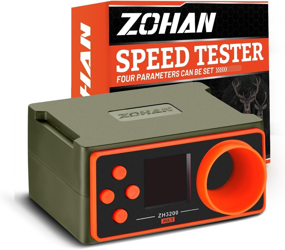 Versatile BB Speed Tester with Self-Calibrating Tech - Effortless Shooting Setup