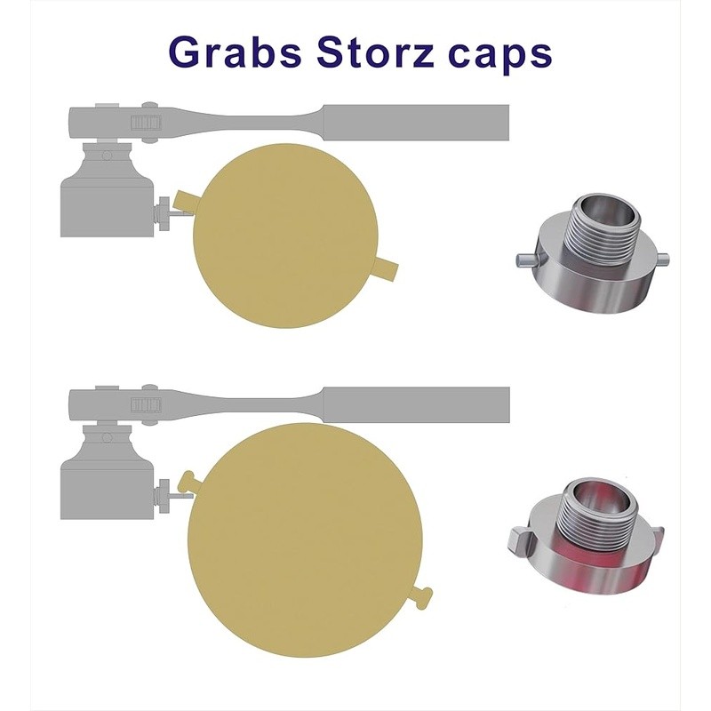 Adjustable Ratcheting Hydrant Wrench Fire Hydrant Valves Square Pentagon Nuts US