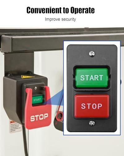 Table Saw Switch 110/ 220V, Single Phase On/Off Switch for Power Control and