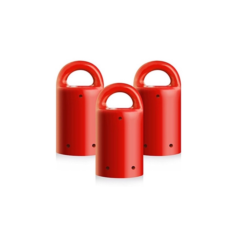MagnetPAL (3 Pack) - Red - Most Powerful Magnet