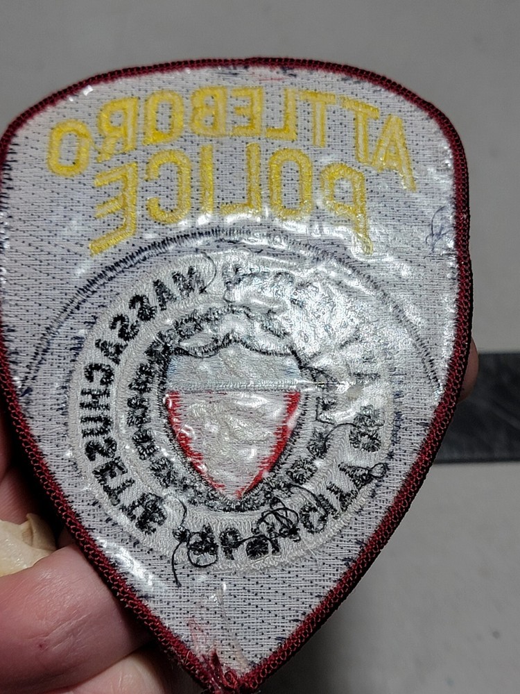 LE8b7 Police patch Massachusetts Attleboro