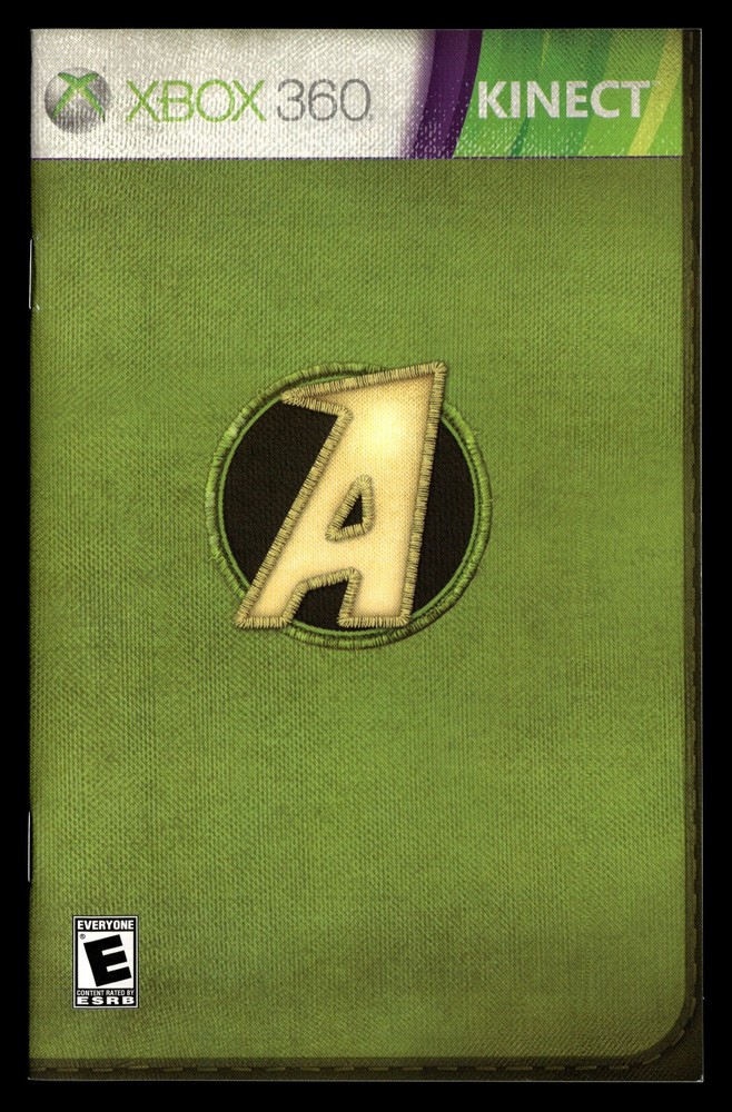 Kinect Adventures (Microsoft Xbox 360) *INSTRUCTION MANUAL ONLY*