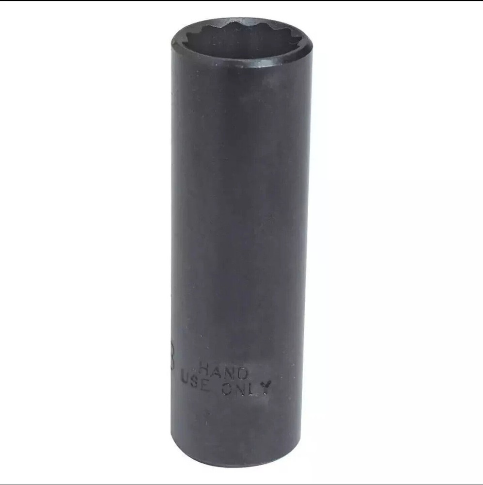Proto 5018B Torqueplus Protoblack Deep Socket 3/8 in Drive 9/16 in 12 Point