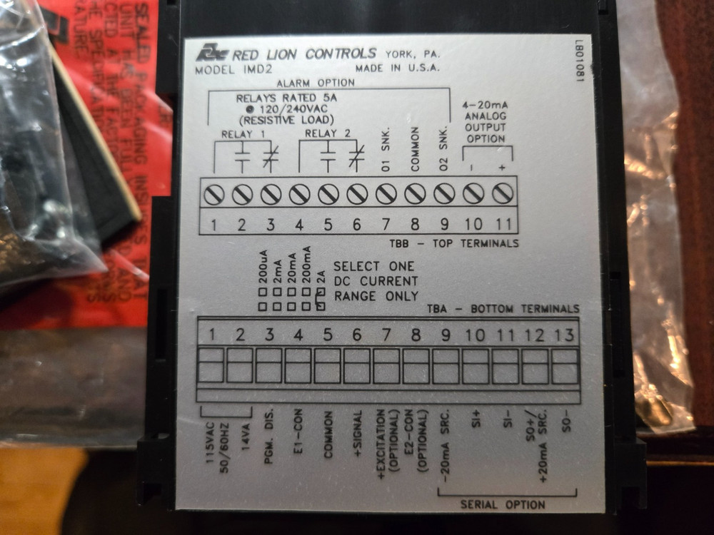 Red Lion IMD23103 Process Indicator
