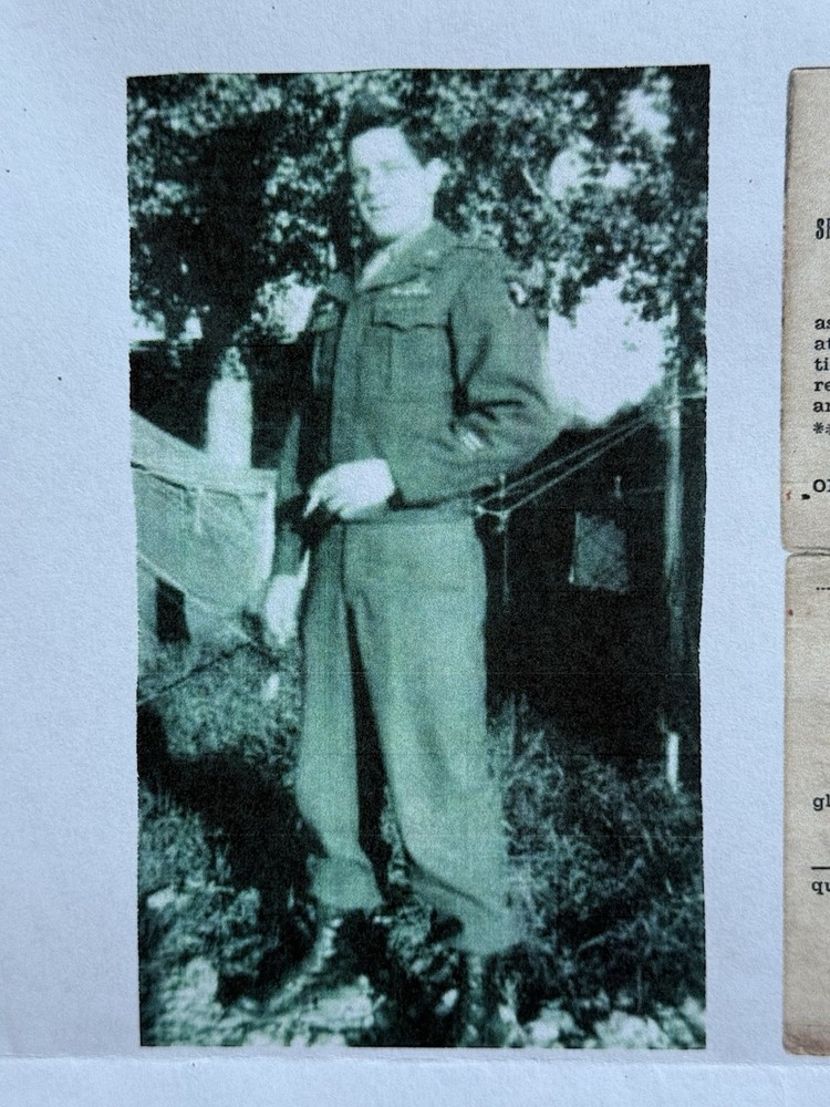 WW2 101st 327th airborne paratrooper glider dog tag