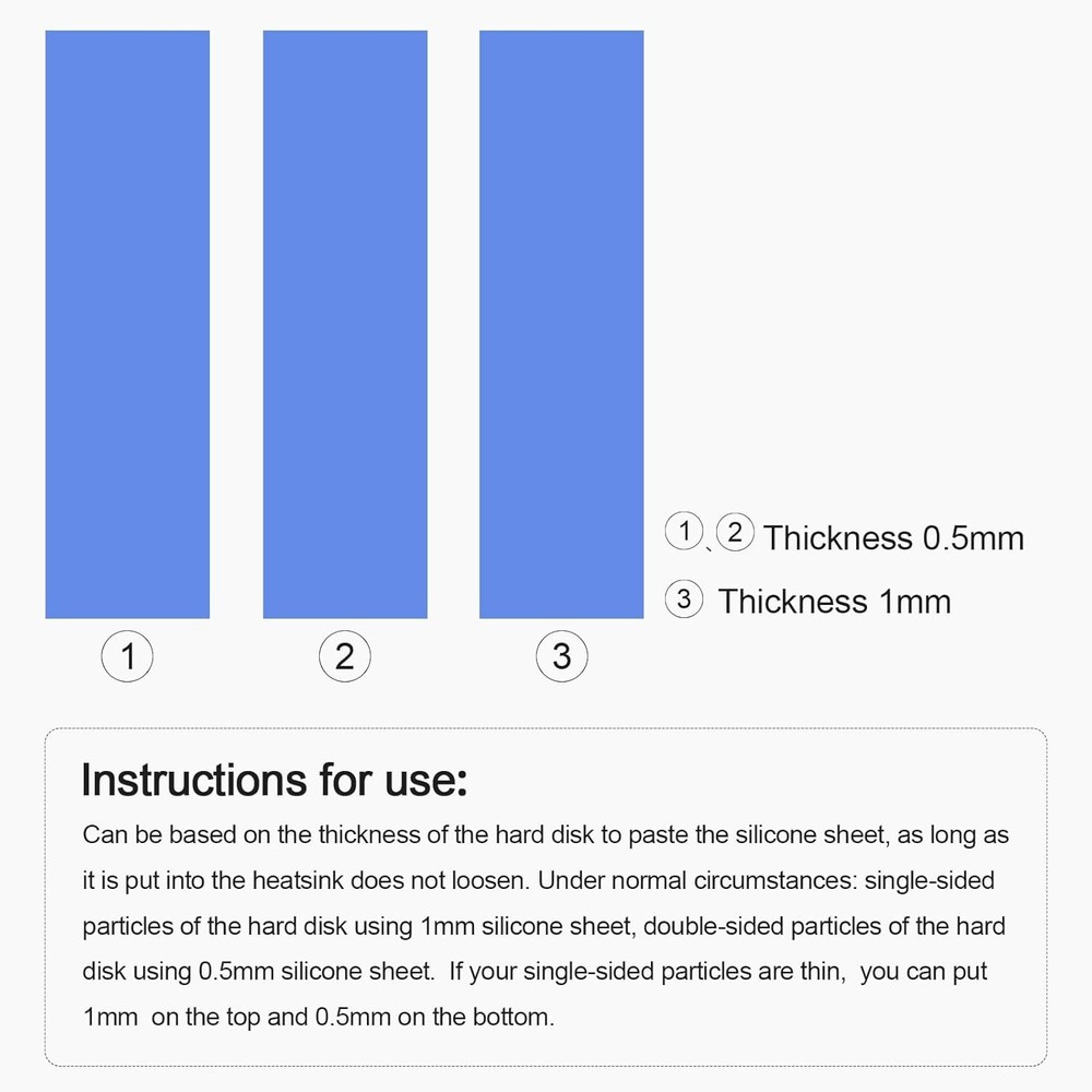 M.2 SSD Heatsink 2280 Thin Cooler