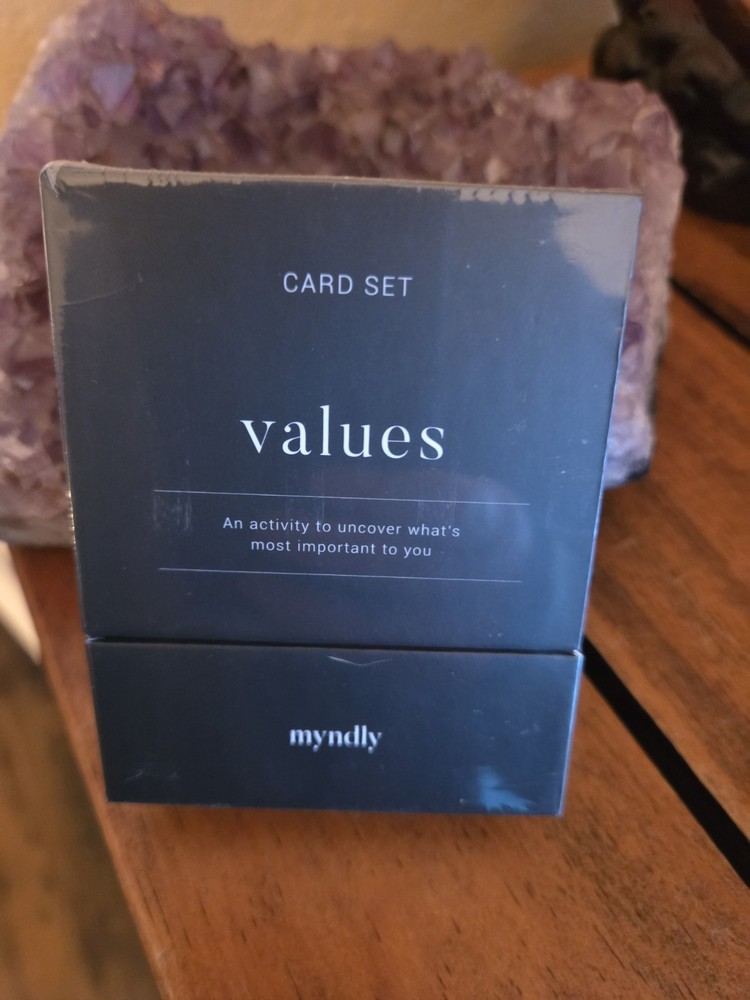 Values Self Reflection Card Set by Myndly