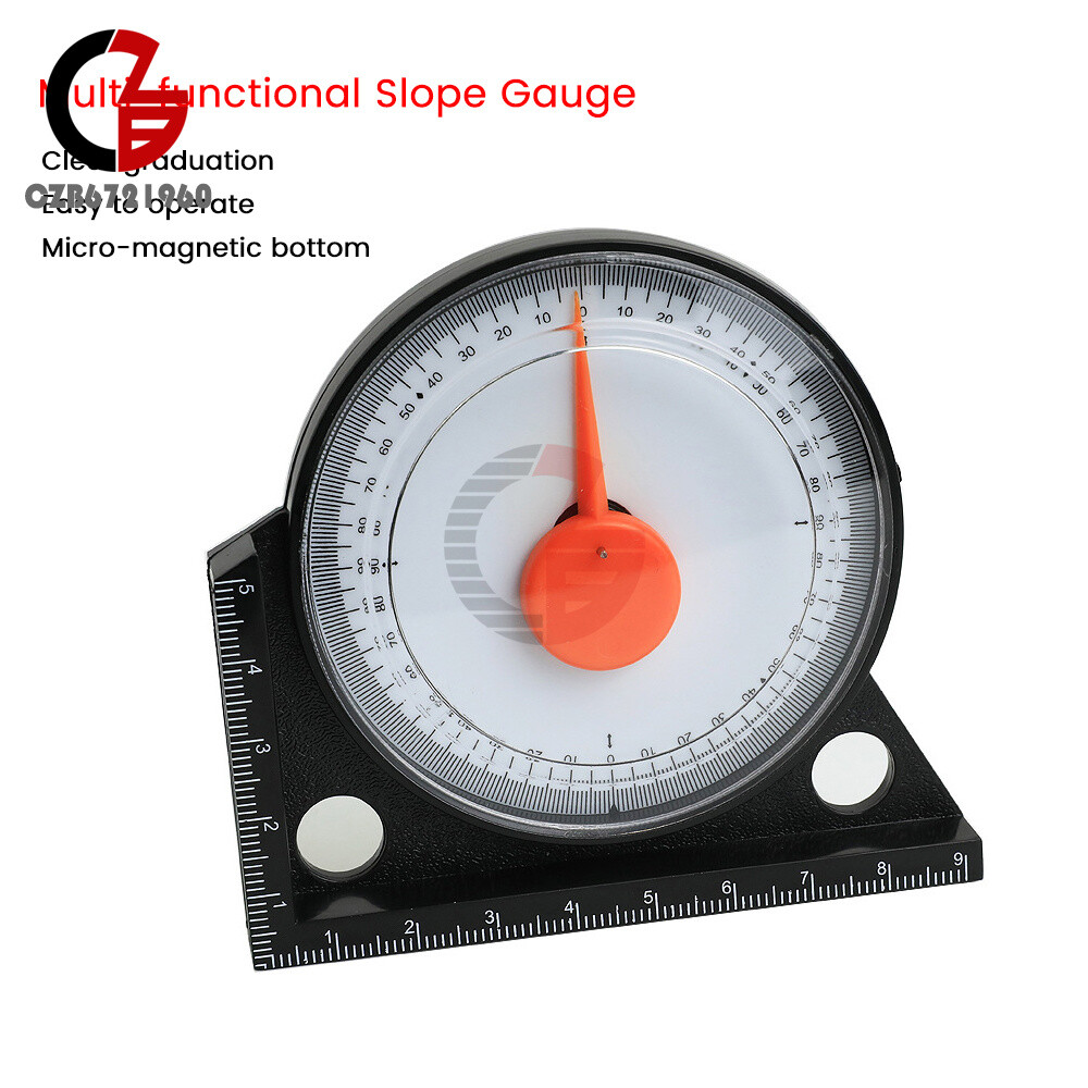 Measuring Inclinometer Level Box Gauge Angle Meter Finder Protractor with Scale