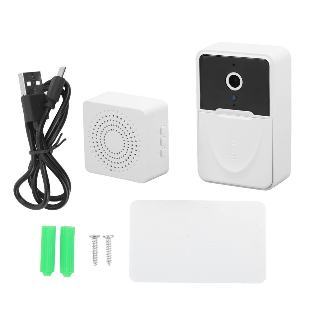 Wireless Doorbell Camera WiFi Video Intercom Security With Motion Detection