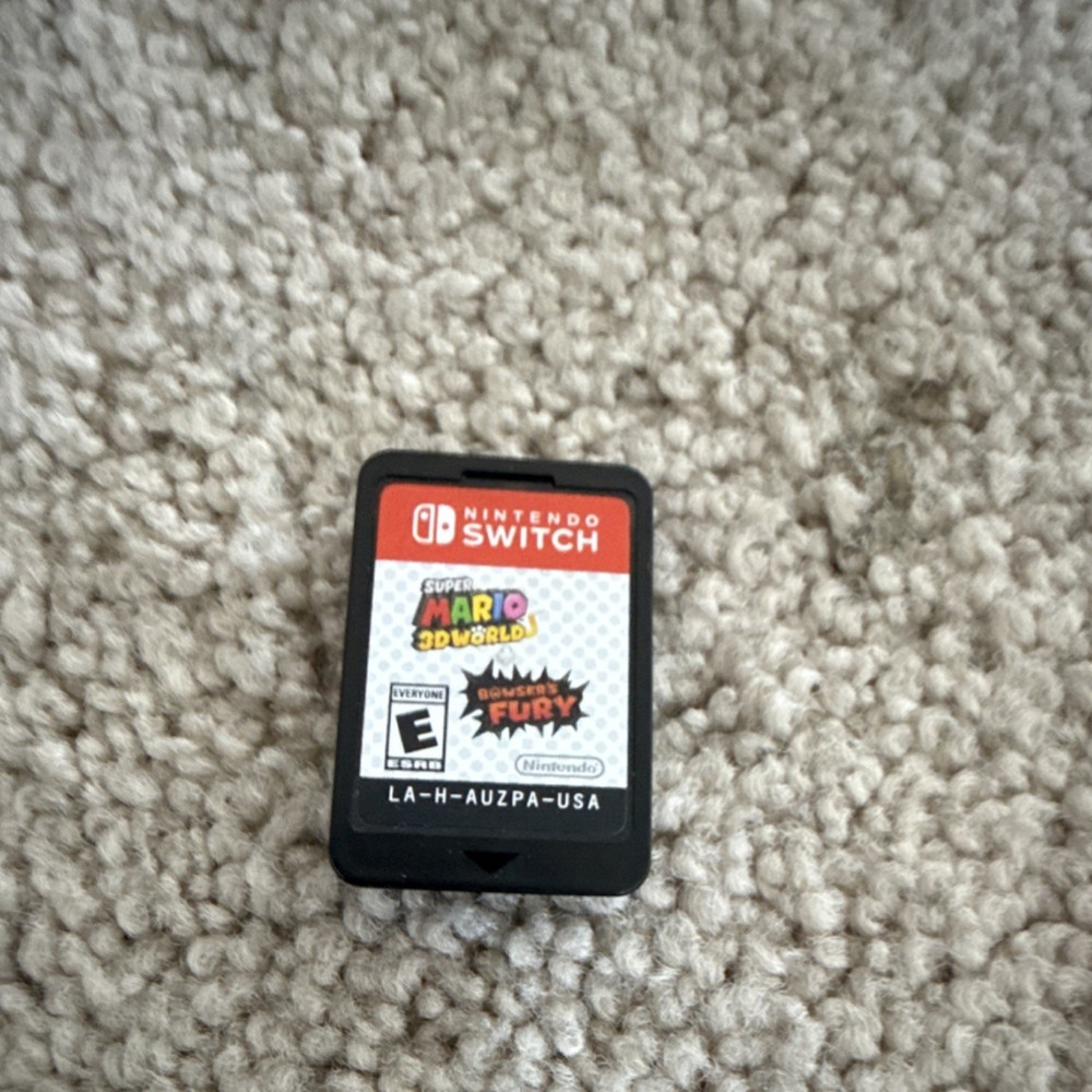 Nintendo Switch Console Bundle w/ Mario Party, Super Mario, Minecraft, Case