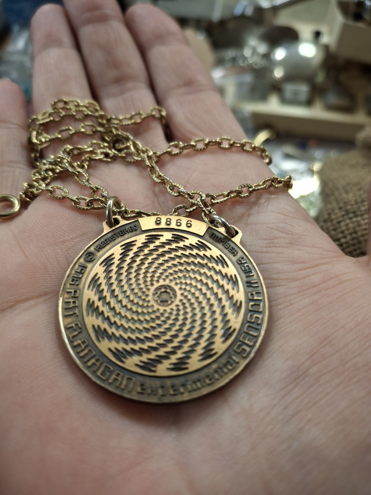 Vtg 1976 Patrick Flanagan SensorII Experimental PendantNecklace Excellent Cond.