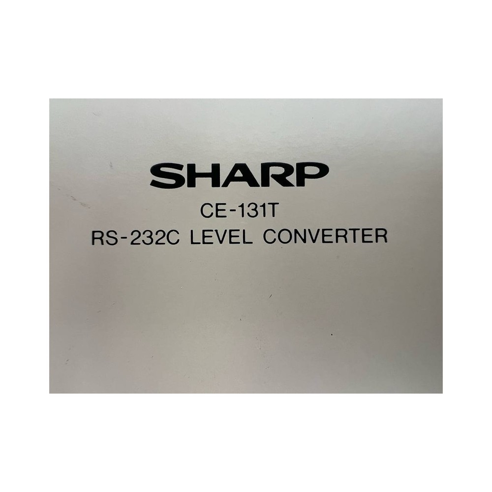 Sharp CE-131T RS232C Level Converter interface Cable for Pocket PC 15-pin ISO