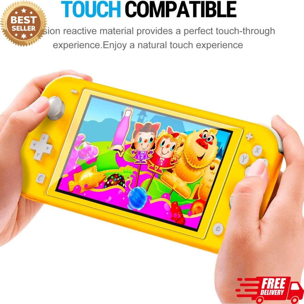 ivoler Screen Protector for Nintendo Switch Lite 2019 HD Clear 4-Pack Bulk