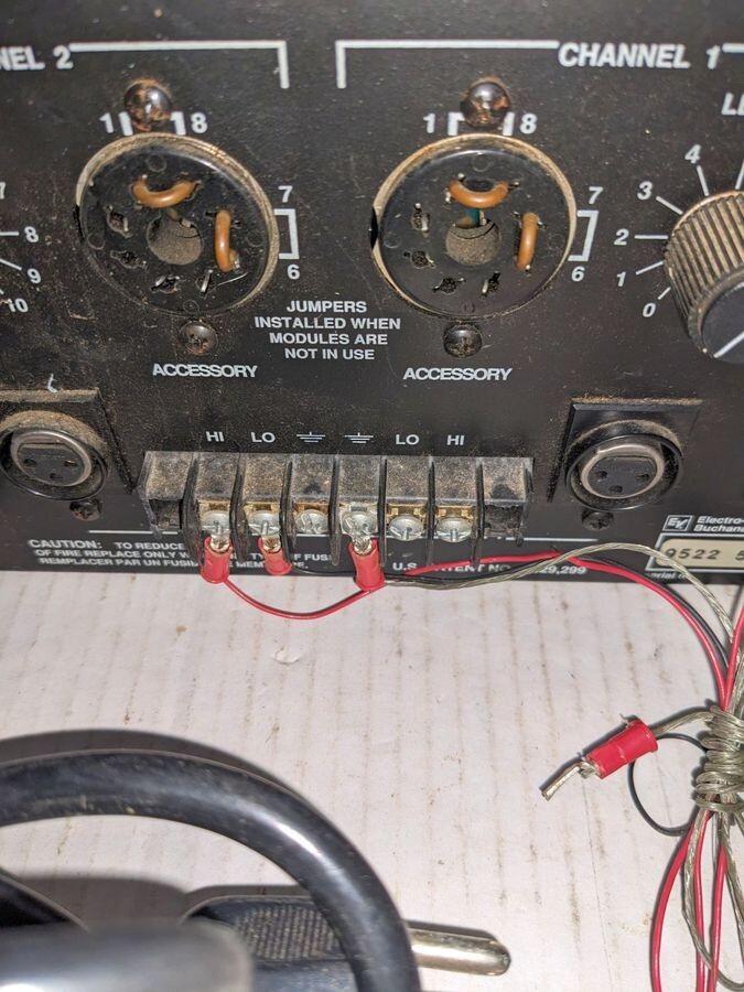 EV Power Amplifier AP2600A, Works