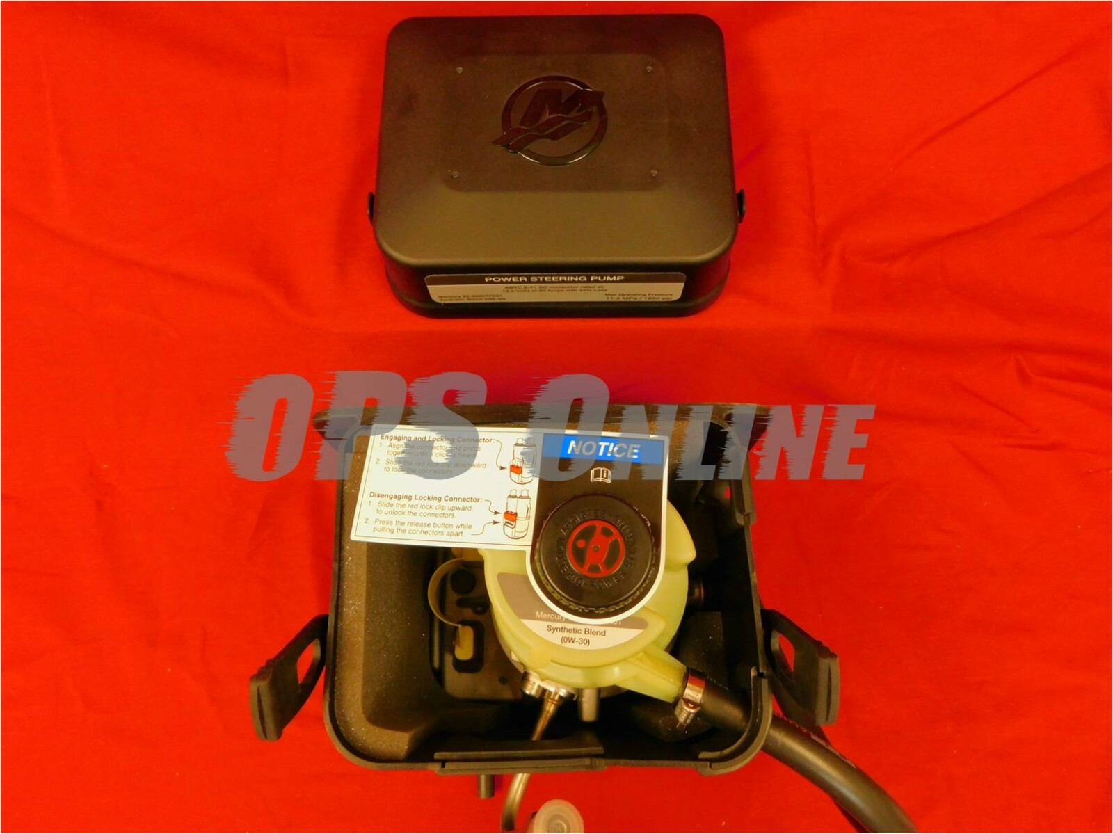 New OEM Mercury Verado Power Steering Pump Kit - 8M0199048/8M0148159 & 8M0150104