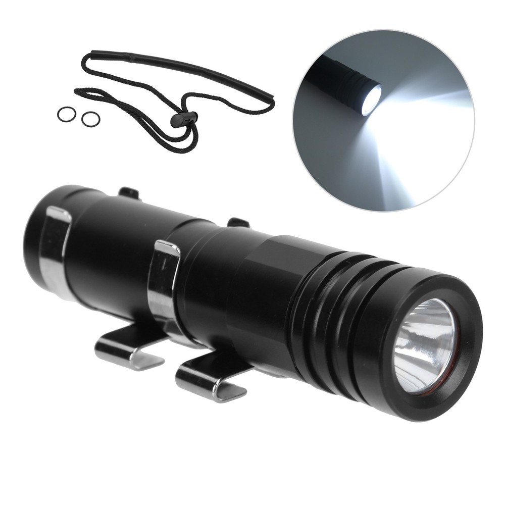 Mini Diving Light 200M Underwater LED Flashlight Camping Lantern Torch NEW