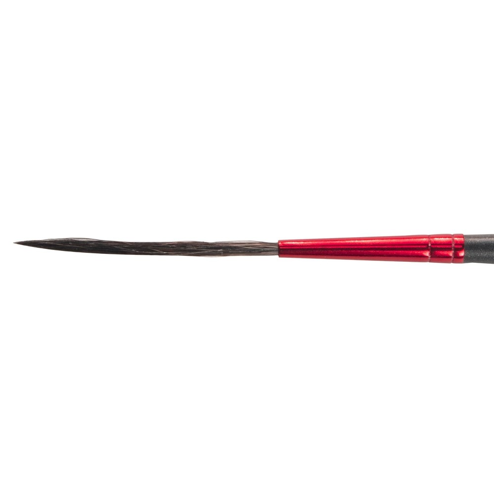 Andrew Mack Wizard Black Widow Scroll Striper Brush Series WBW Size #0,