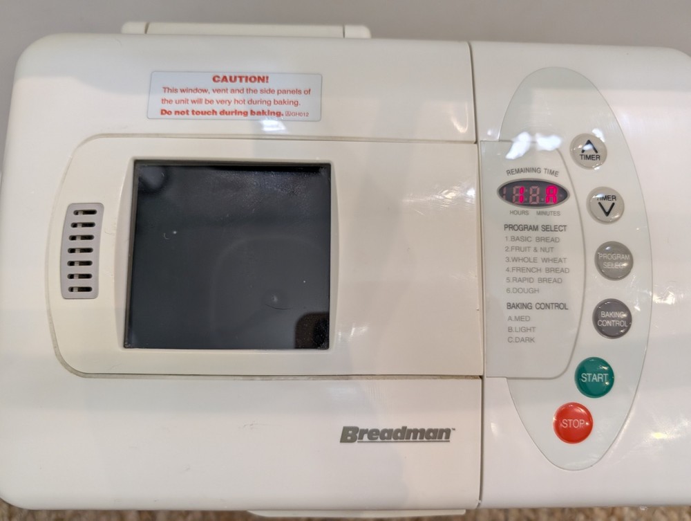 Breadman Automatic Bread Maker TR-400