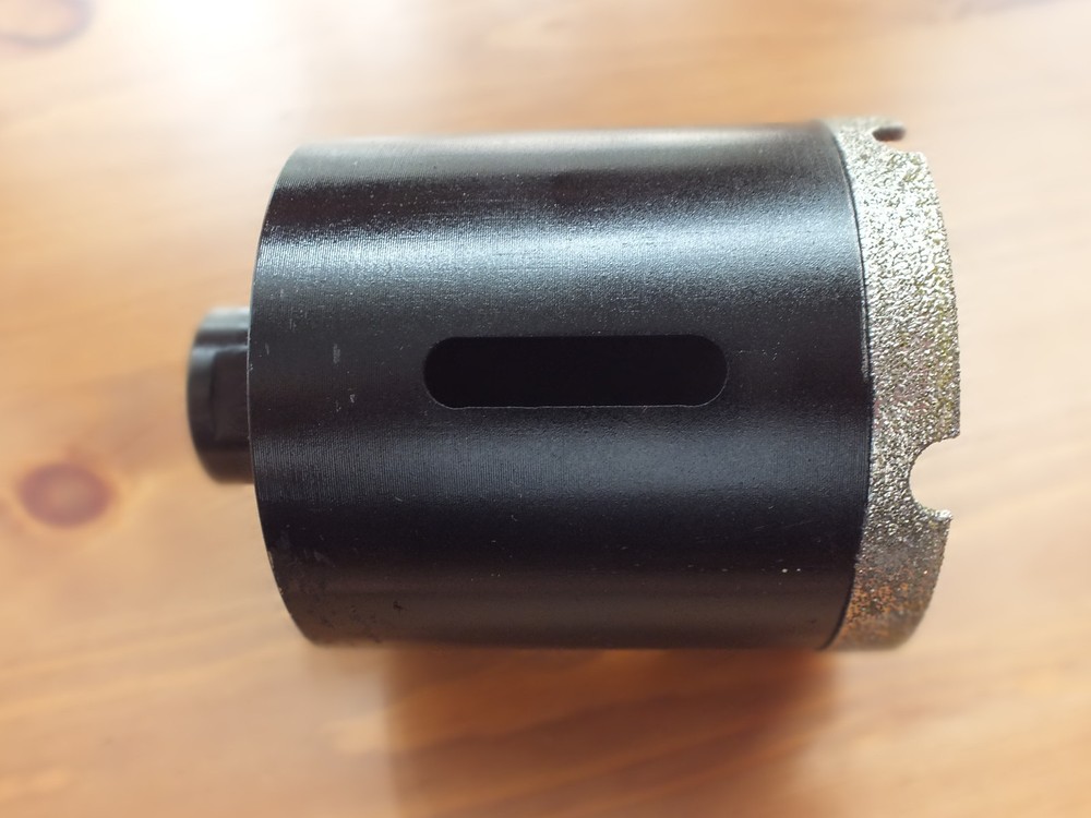 TechDiamondTools Diamond Core Drill D=4 inch, 3 inch long