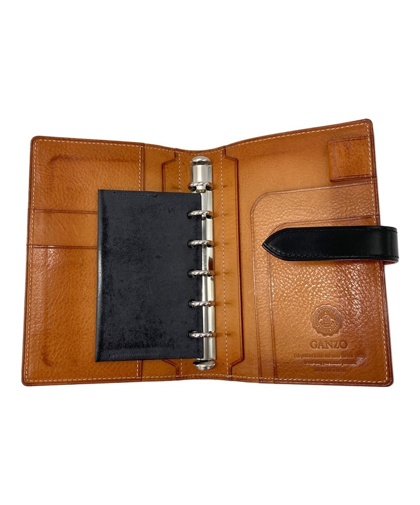 Authentic Ganzo Notebook Cover Men's Black