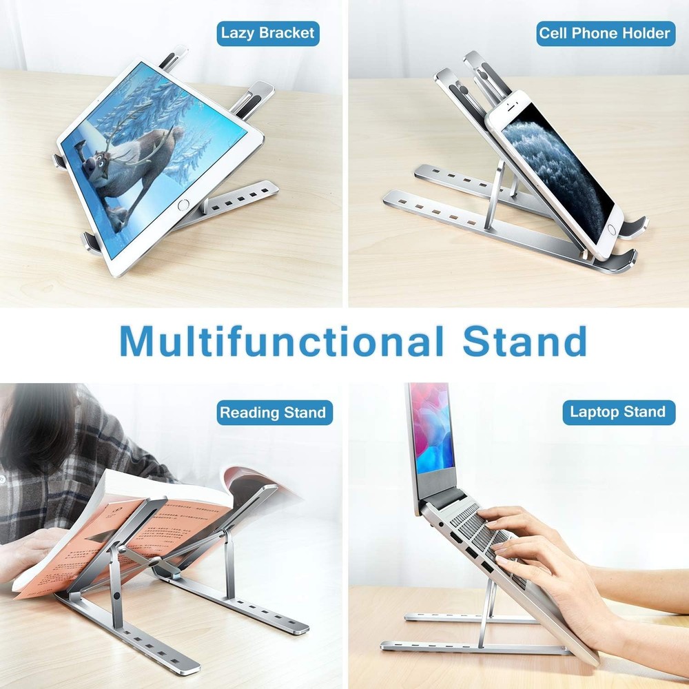Adjustable Aluminum Laptop Stand Foldable