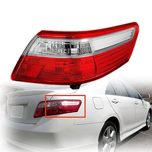 1-Pack Tail Light Assembly Brake Lamp Outer Right Side Replacement for Camry