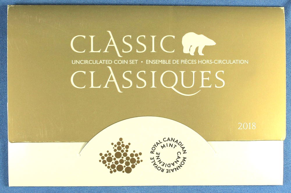 Canada 2018 - Uncirculated Mint Set - Classic Reverses