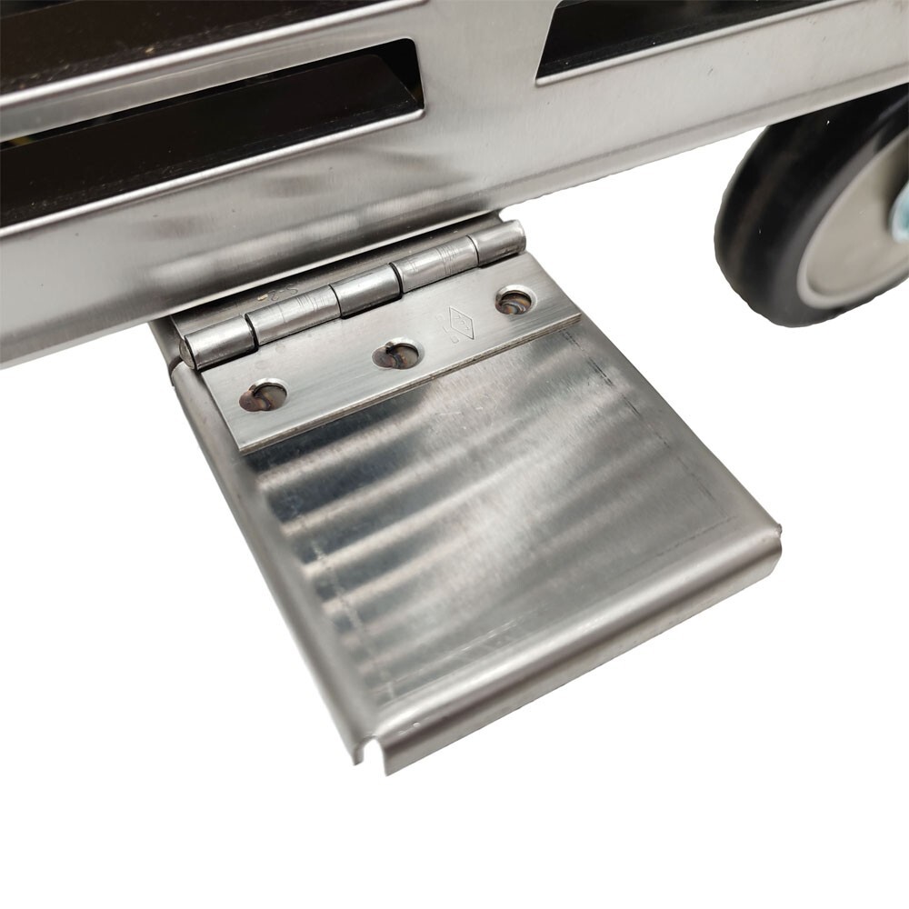 19*19in 110V Commercial Square Rolled Ice Cream Maker Frozen Yogurt Machine