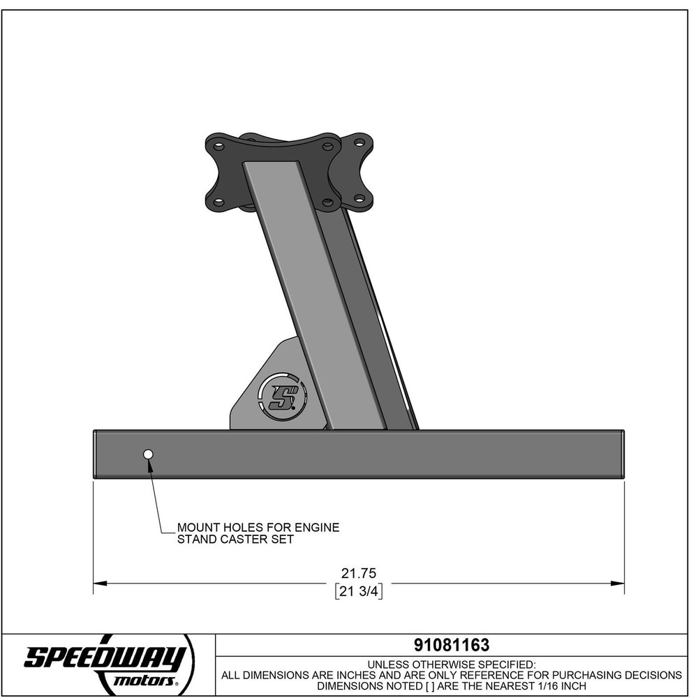 Gen 3 For HemiRolling Engine Storage Stand