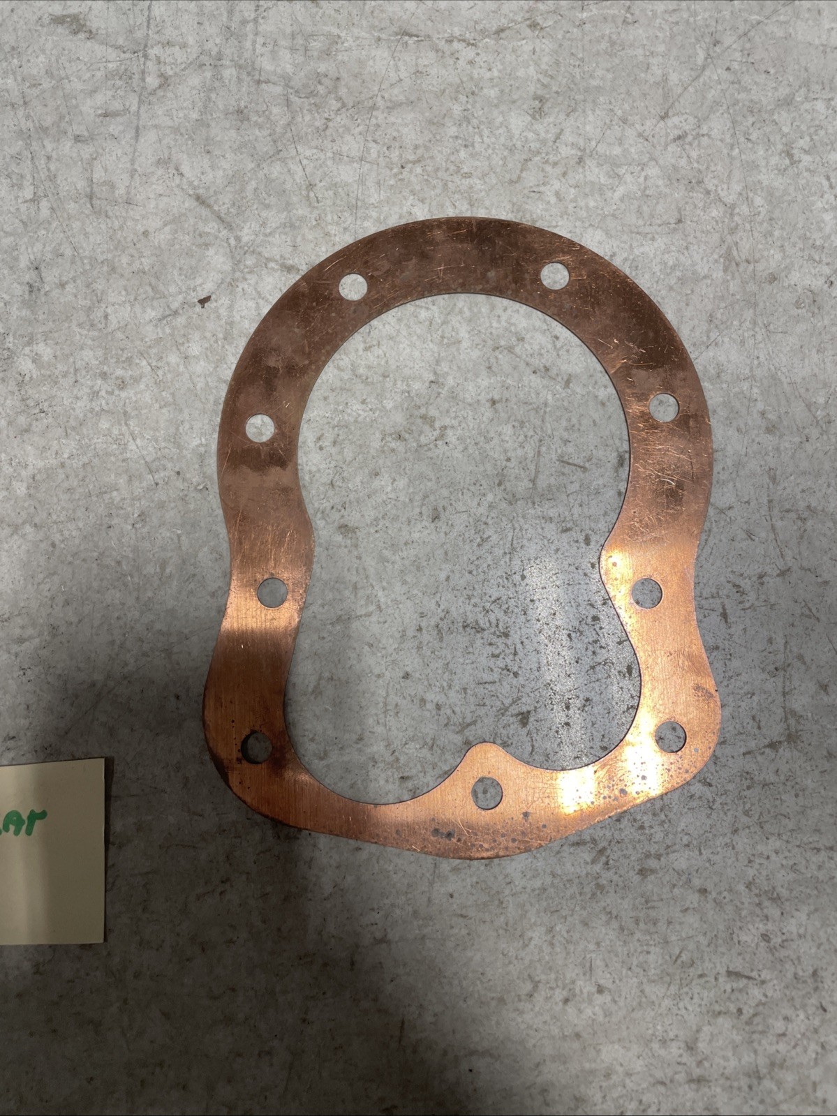 JR RACE CAR TNP-5202, TITAN 3.5” COPPER HEAD GASKET .032 THICKNESS, JR DRAGSTER