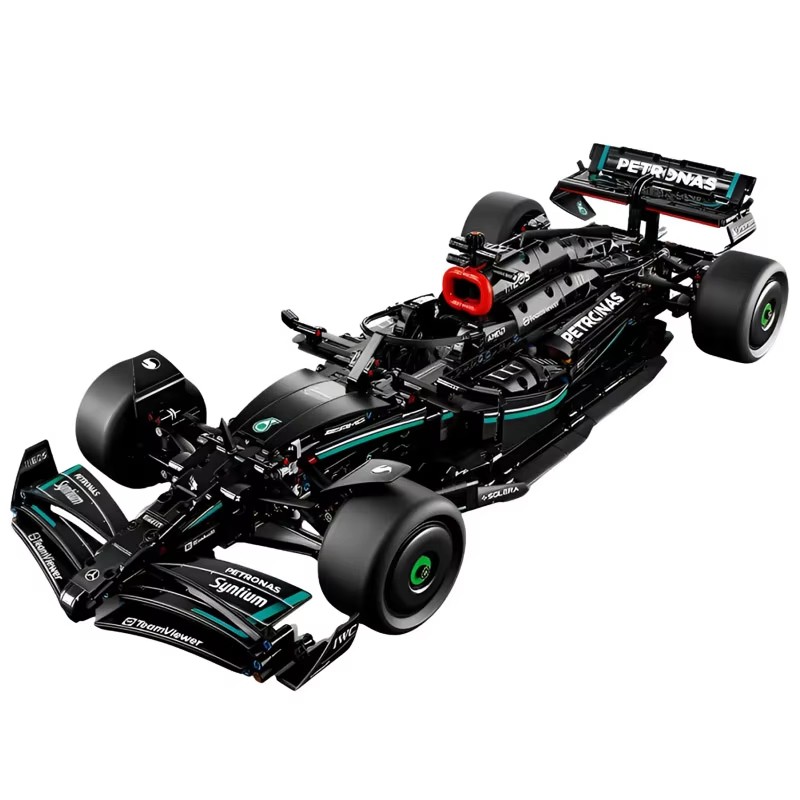 AMG F1 W14 E Technical Series Performance Building Blocks Assembly DIY Toy Model