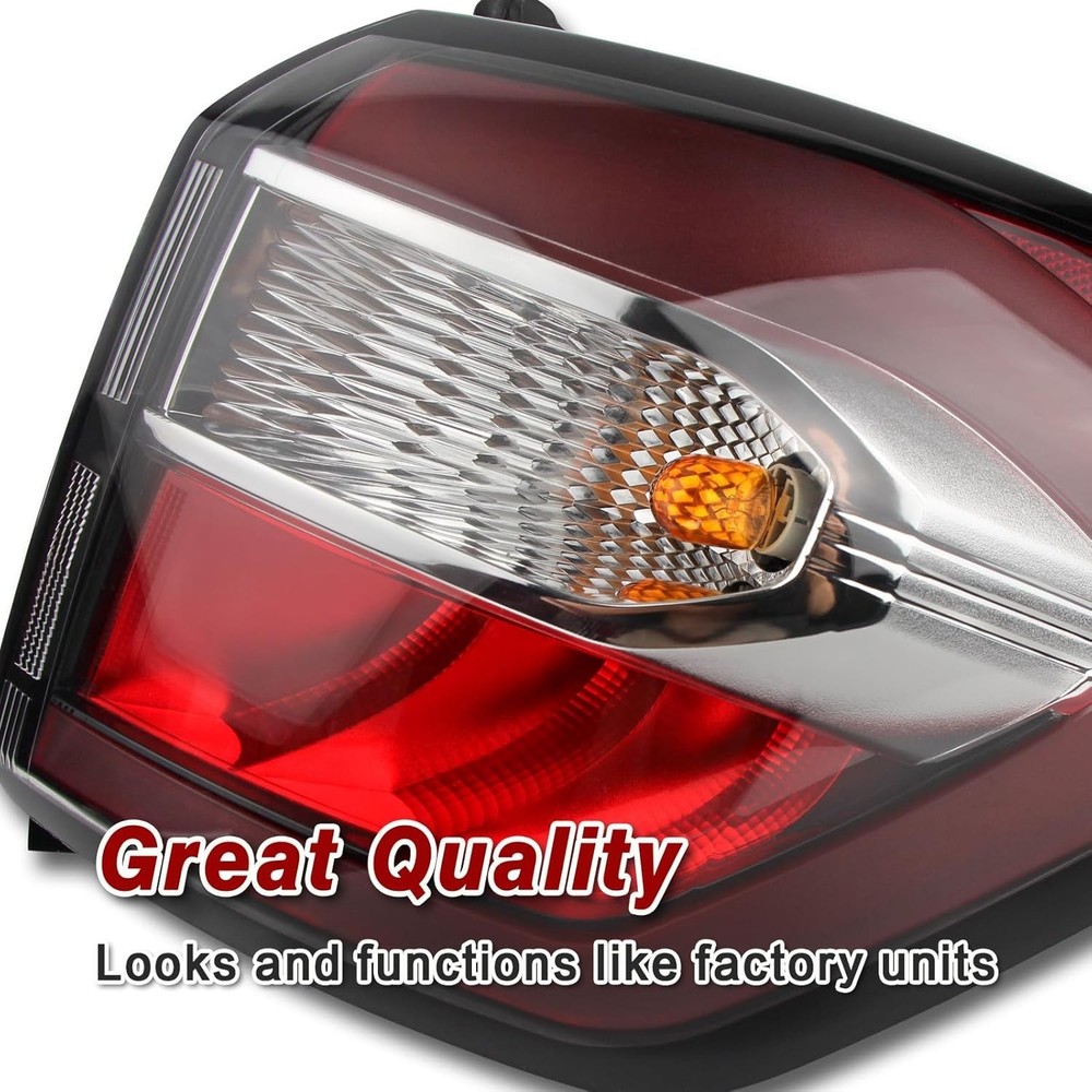 Right Tail Light Assembly Compatible With 2017 2018 Ford Escape Kuga