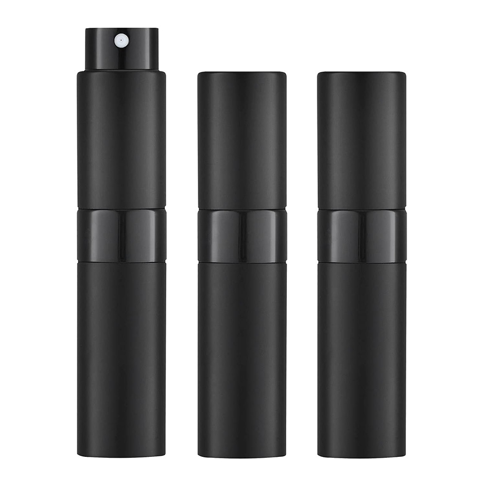 3 PACK 8ML Atomizer Perfume Spray Bottle for Travel - Empty Cologne Dispenser