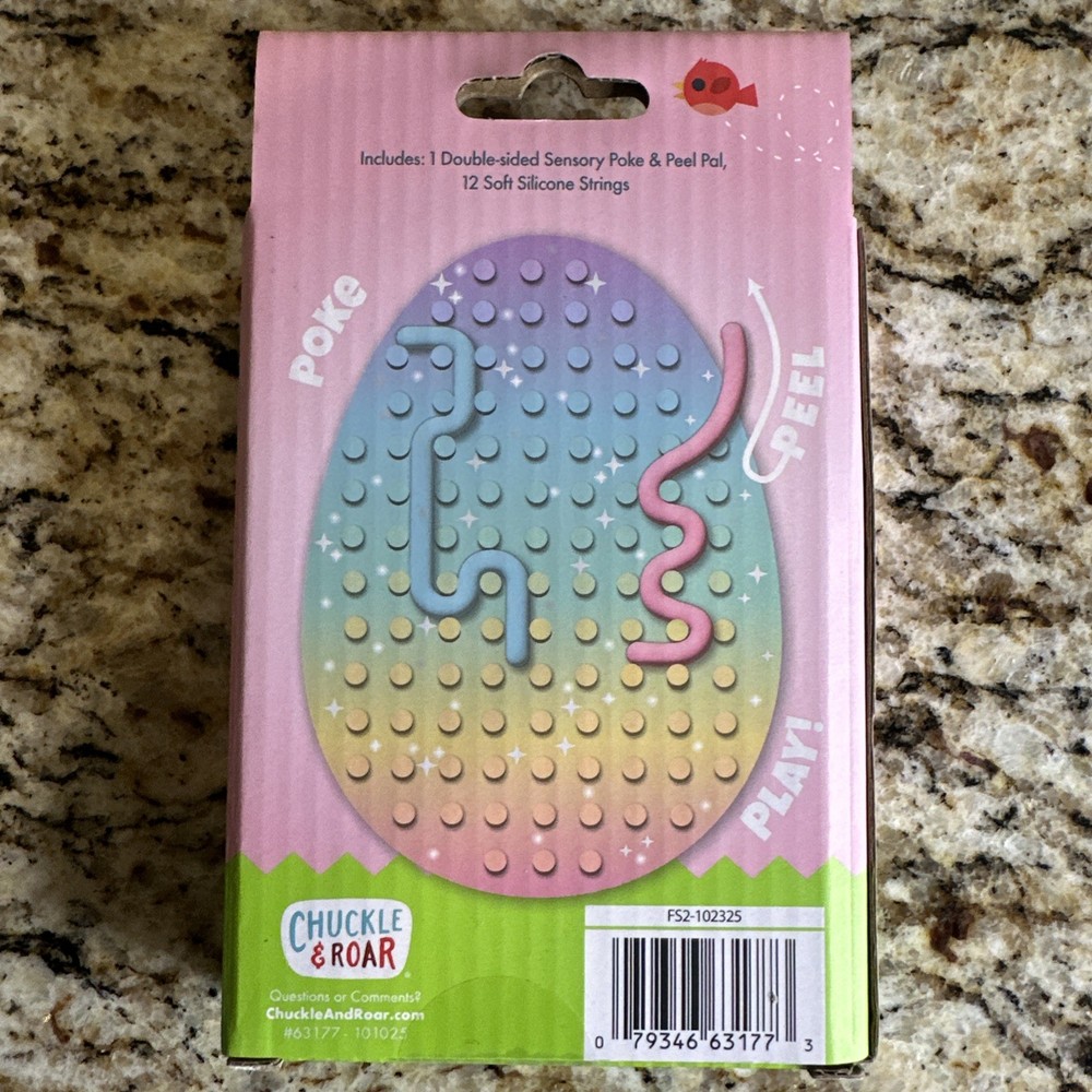 Chuckle & Roar Sensory Poke & Peel Pal