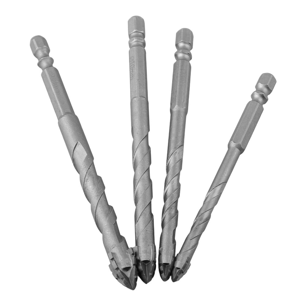 High Efficiency Eccentric Drill Bit Set Great for Drilling Tiles 4 Pack