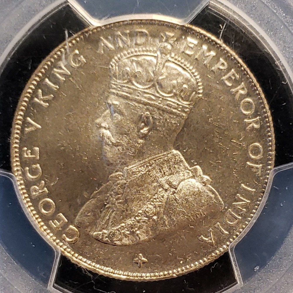 1921 Straits Settlements PCGS MS-64. (RHV-439)