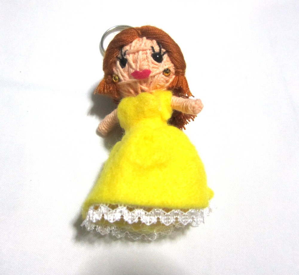 Voodoo String Doll Charter Keychain Keyring Ornament Accessory Gift Set No. 2