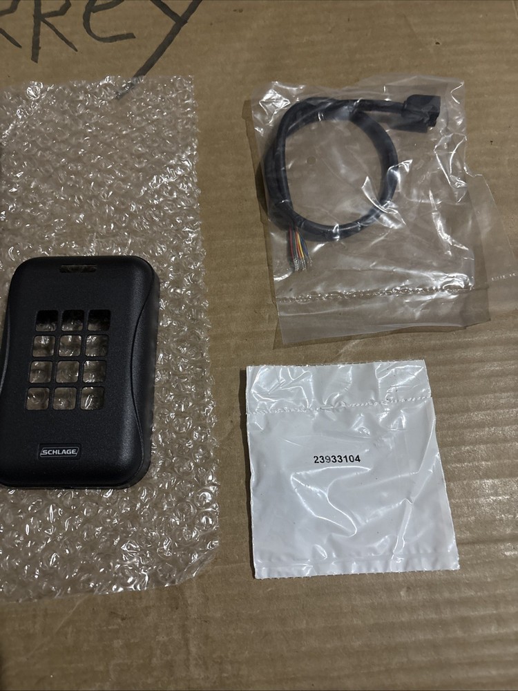 Brand New-Open Box-Schlage MTK15 Multi-Technology Reader with Keypad – Black