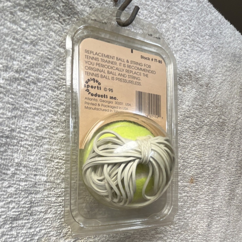 Unique Ball + String Tennis Trainer Replacement Ball and String TT-BS