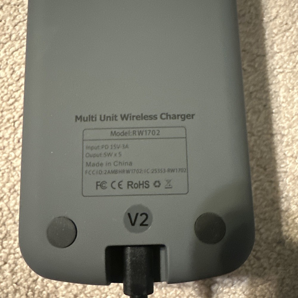 Relay+ Screenless Communication Multi-unit Wireless Charger