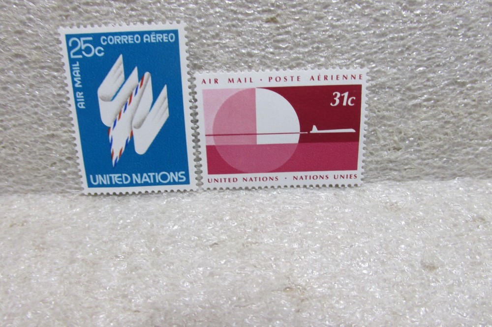 1977 UNITED NATIONS MNH SCOTT #C22-C23