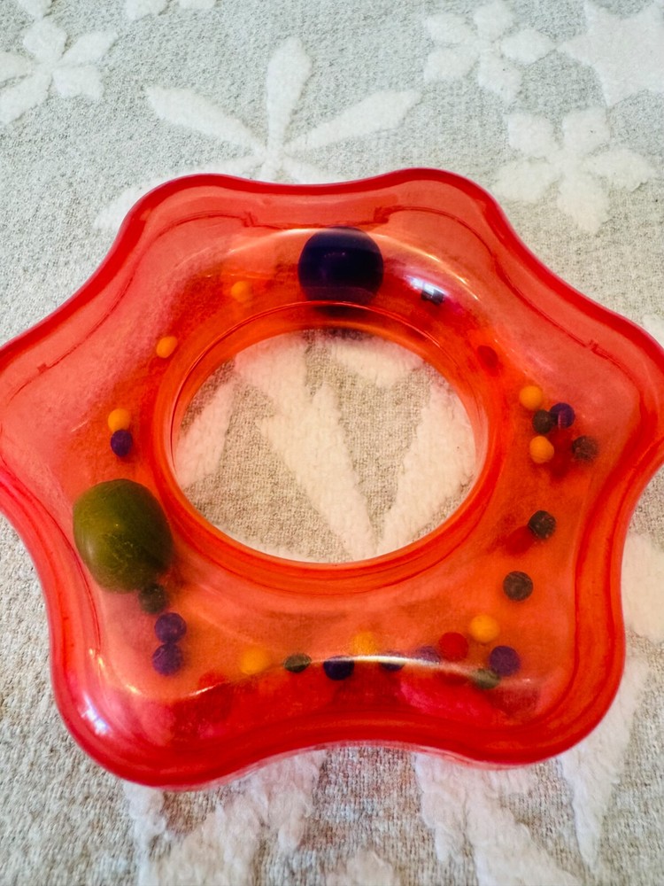 Replacement Red Battat Colorful Rings with Post Stacking Rings